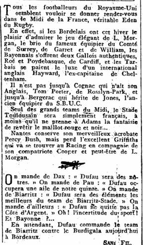 L'Aéro du 15 octobre 1911
