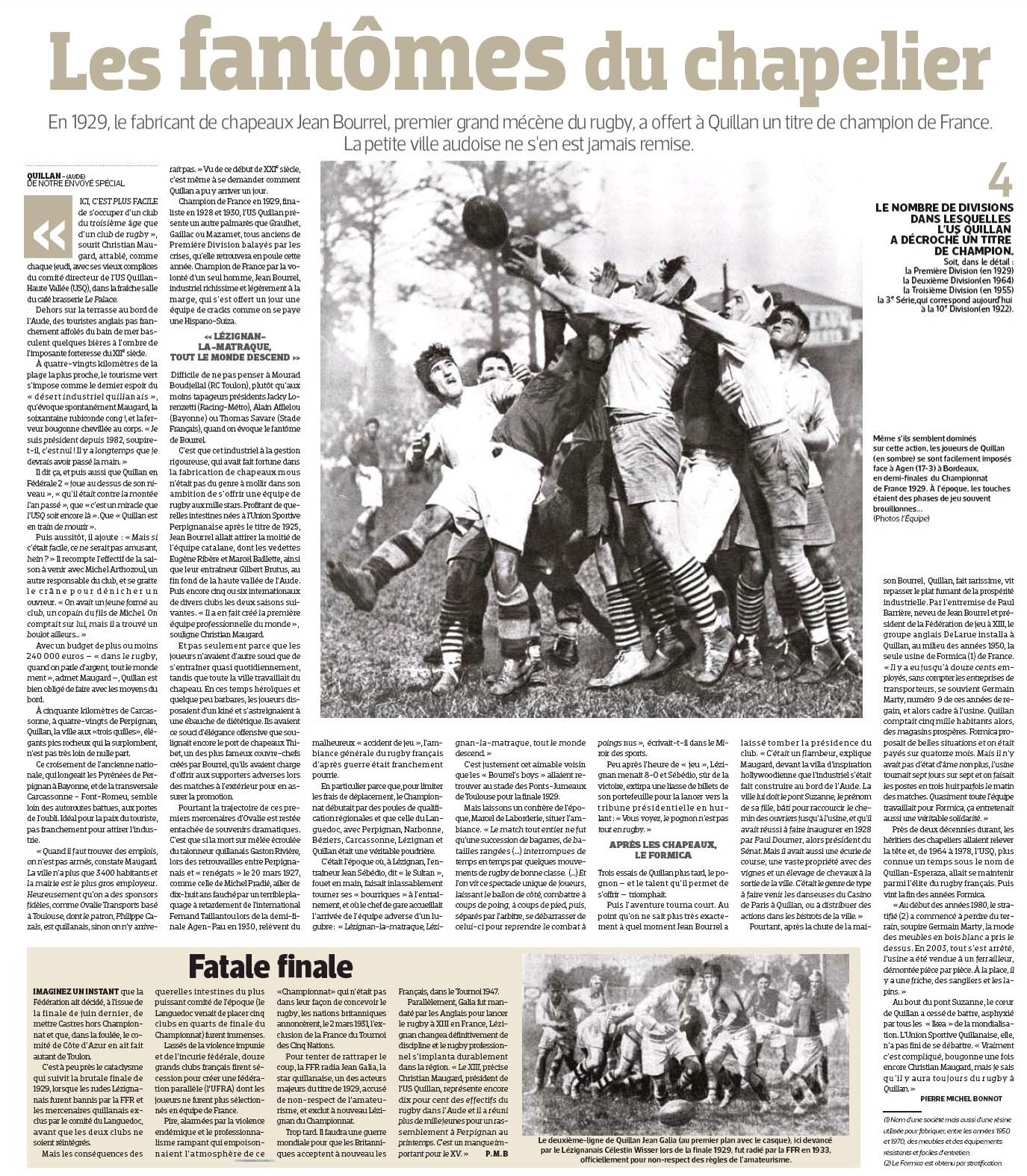L'Equipe - 12 août 2013