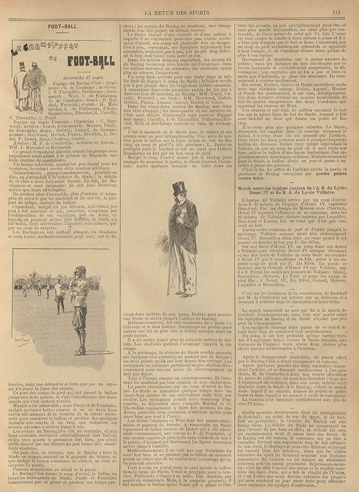 La Revue des sports - 26-03-1892