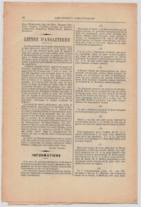 Les Sports Athlétiques - 26-03-1892