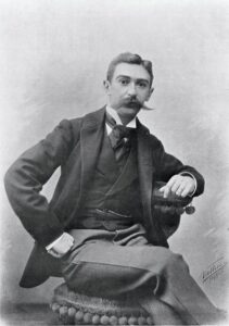 Le baron Pierre de Coubertin