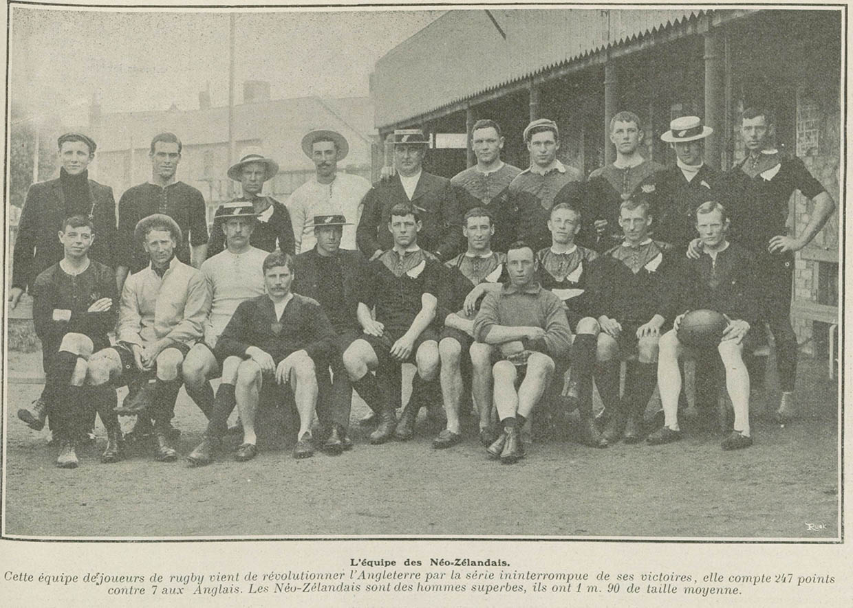 1905-1906 – Les All Blacks en Europe