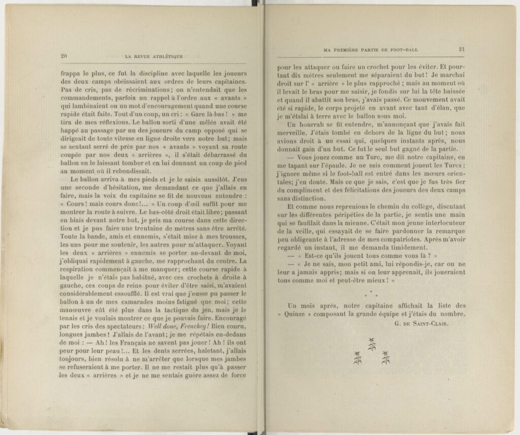 La Revue athlétique
p. 20-21