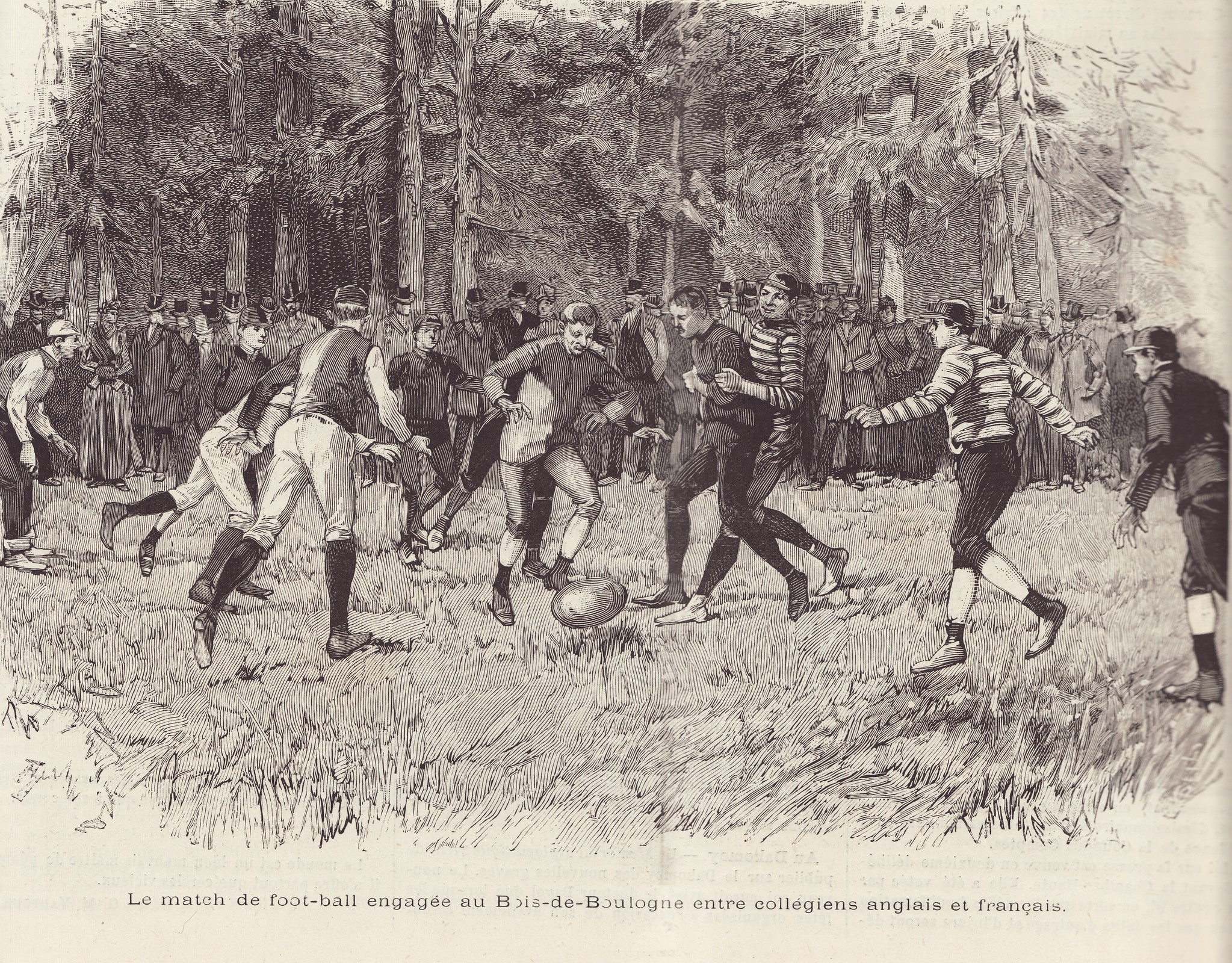 Football au Bois de Boulogne
