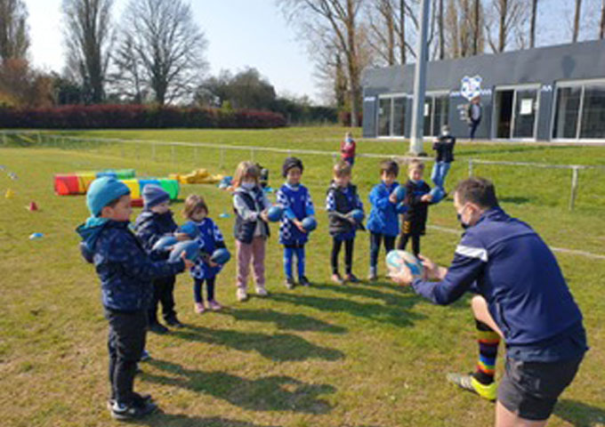 Le vivre-ensemble, maître-mot de l’école de rugby de l’AS Lagny