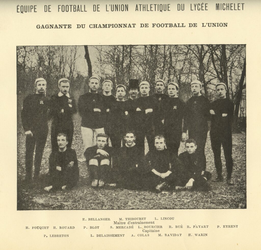 1891 - Union Athlétique du Lycée Michelet