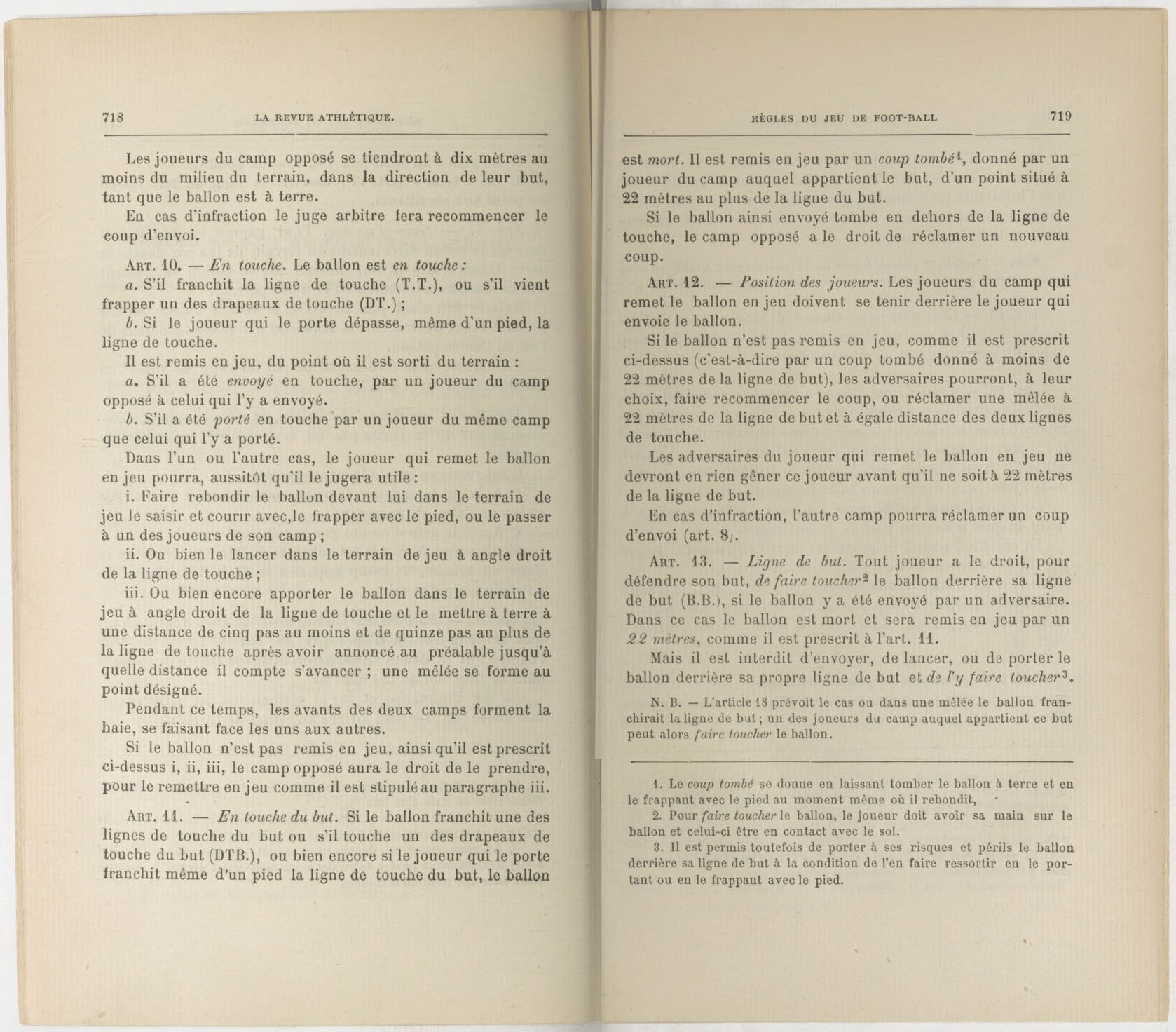 La Revue athlétique