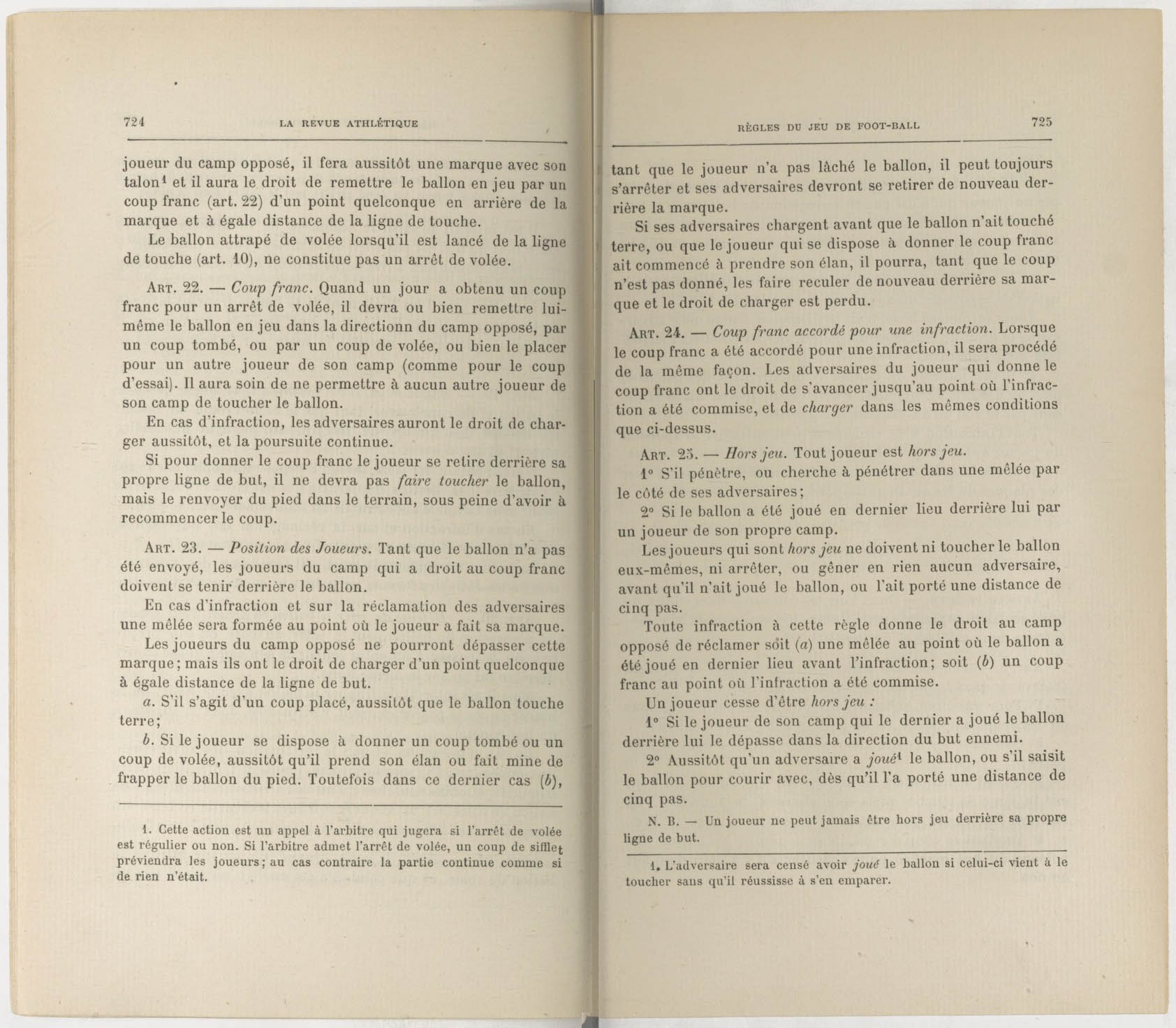 La Revue athlétique
