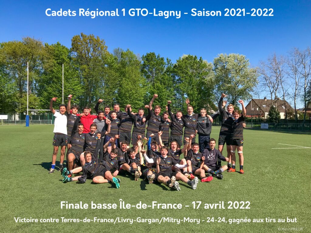 Cadets, une belle victoire en finale basse Régional 1 !