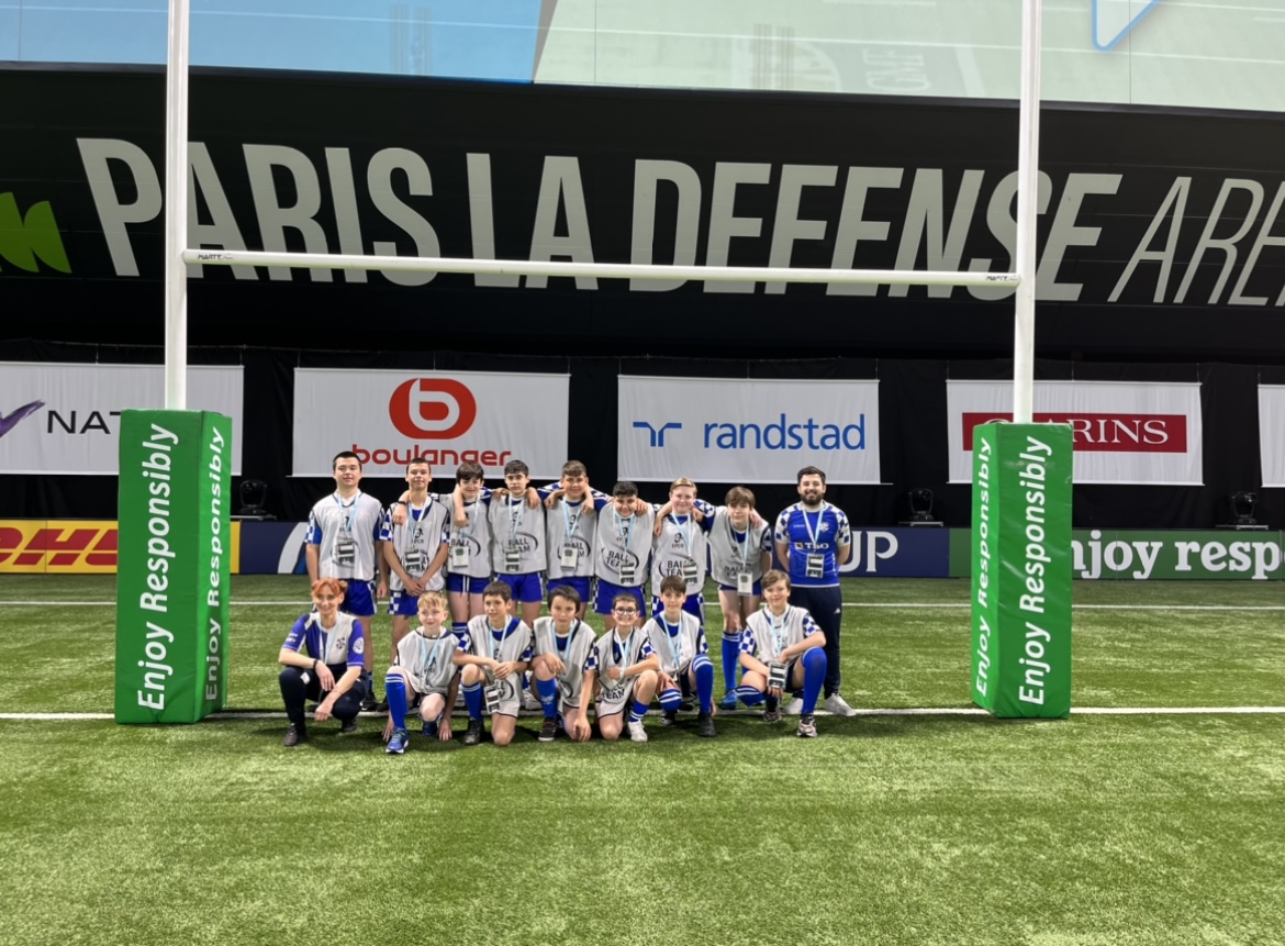 Nos jeunes ramasseurs de balle à la Paris La Défense Arena !