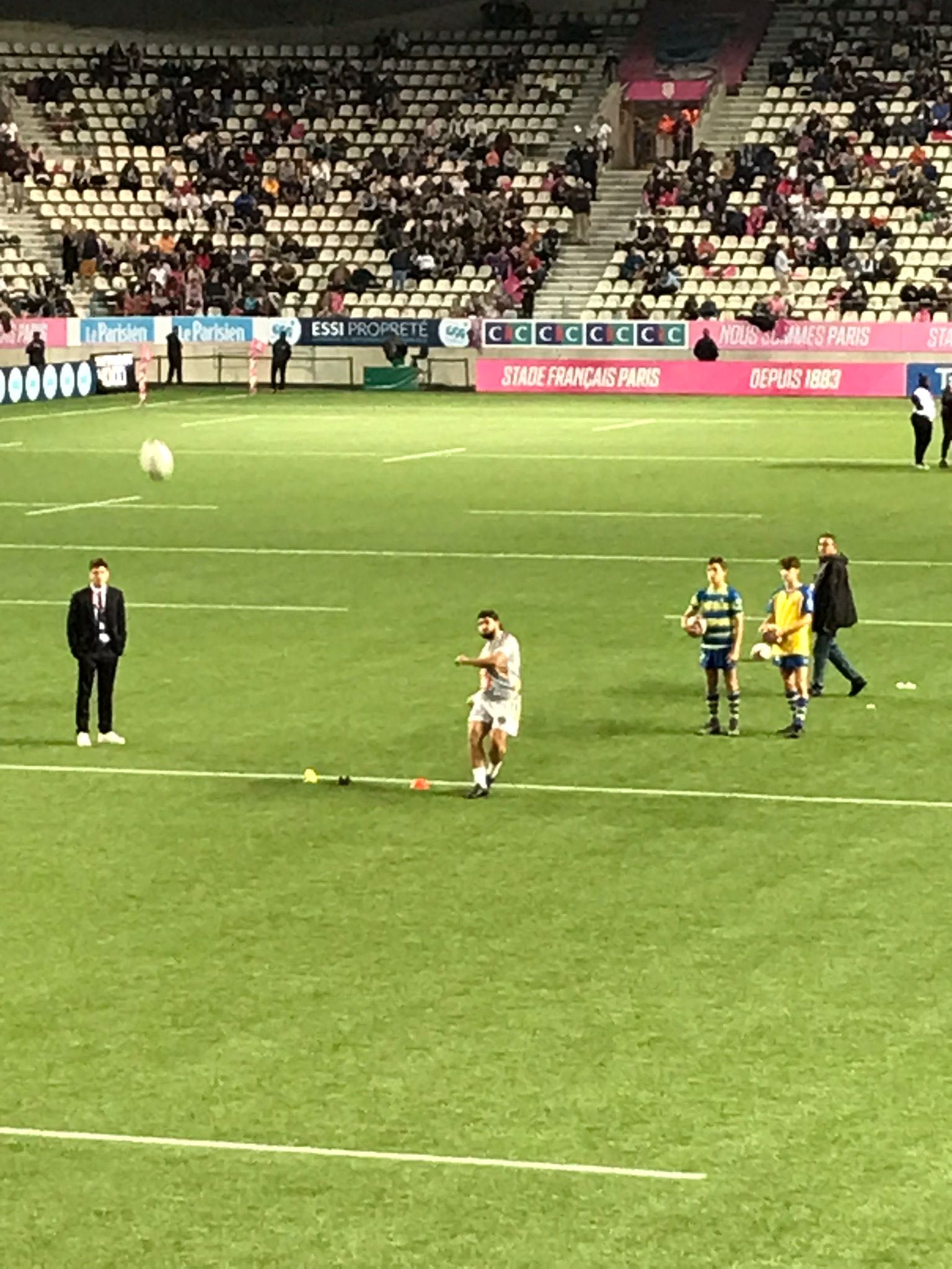 Encore une sympathique animation pour nos jeunes, la Fête du Rugby au Stade Français