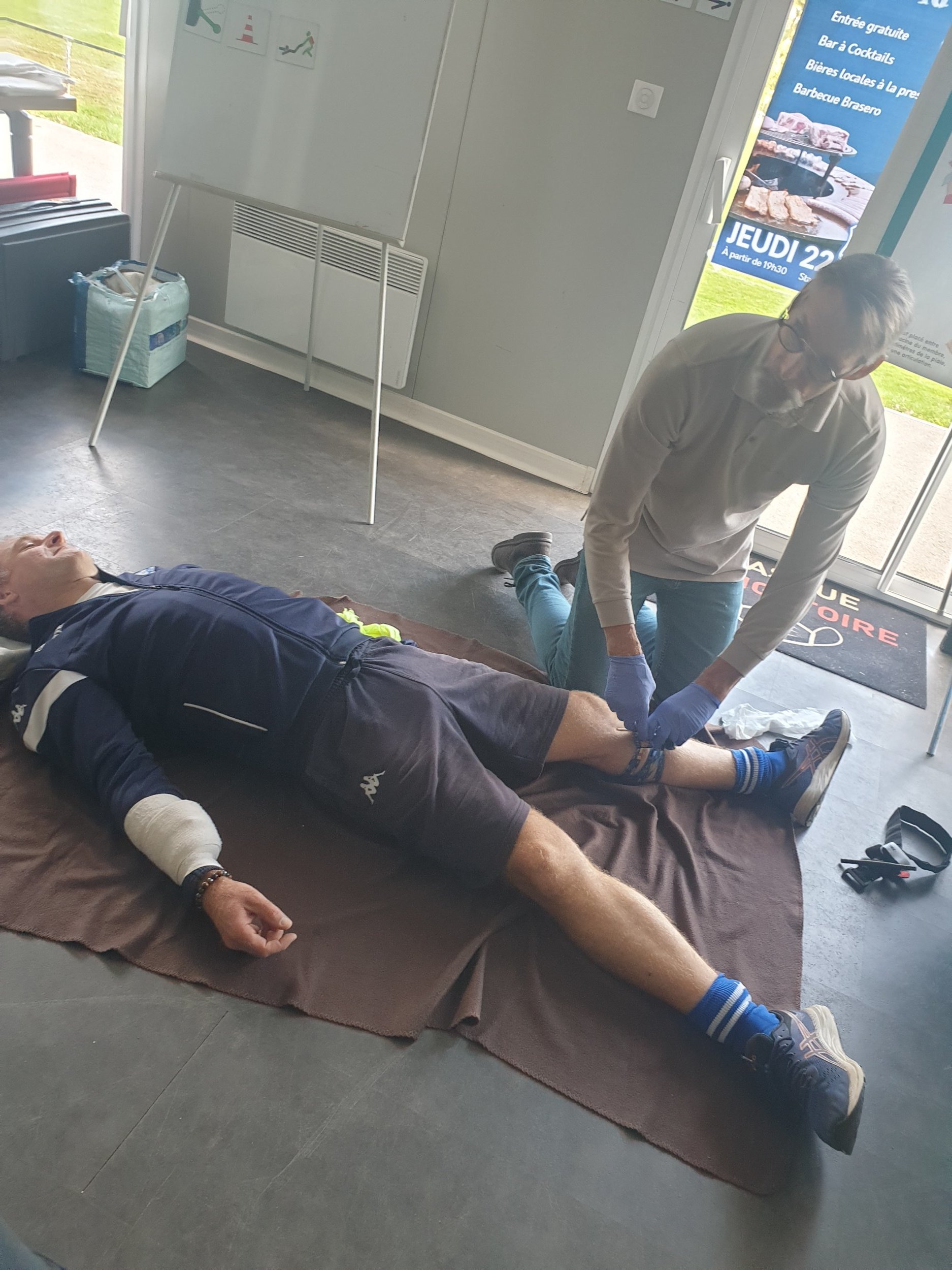Journée de formation PSC1 pour les éducateurs de l’École de rugby