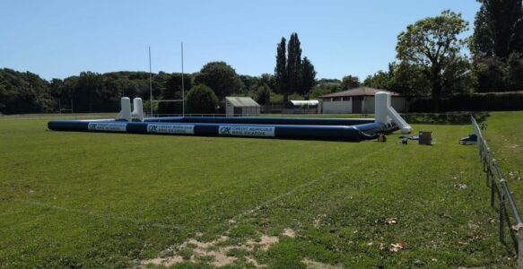 Nouveauté – Terrain gonflable disponible