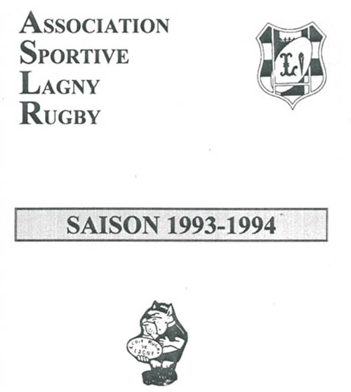 Plaquette Inscription 1993