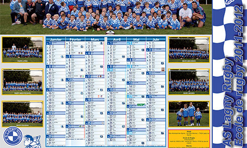 2012 – Le calendrier de l’école et vœux 2012