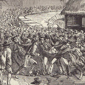 1836 – La soule dans le Morbihan.