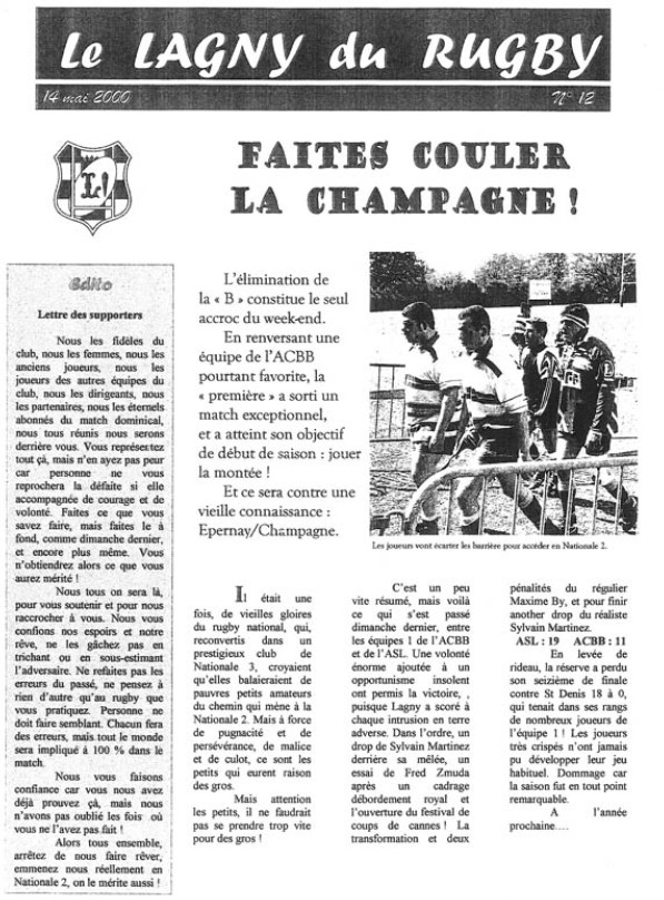 Le Lagny du Rugby