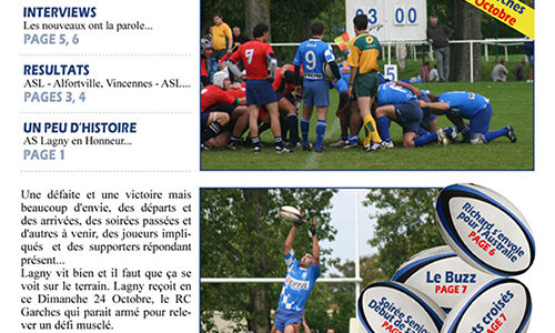 Les Bleus et Blancs n° 7 du 24-10-2010