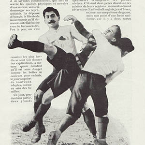 1908 – Ballon ovale, Ballon rond
